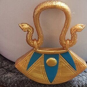 Monster High Doll Nefera de Nile 1st Wave Original Gold & Teal Snake Head Purse